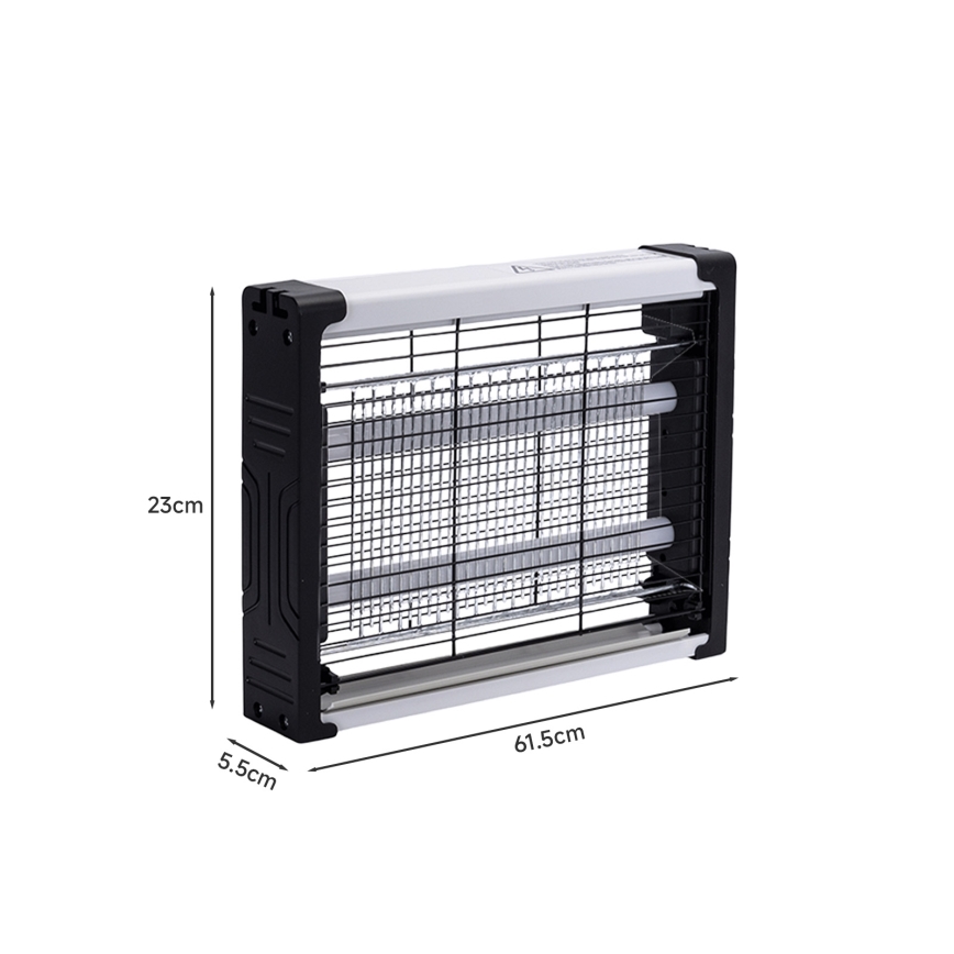 Brilagi - LED-sähköinen UV-hyönteistenpyydin 2xLED/5W/230V 70 m2