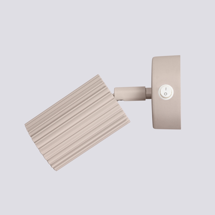 Brilagi - LED-seinäkohdevalaisin CRESTO 1xGU10/10W/230V taupe