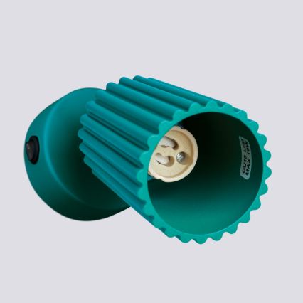 Brilagi - LED-seinäkohdevalaisin CRESTO 1xGU10/10W/230V turkoosi