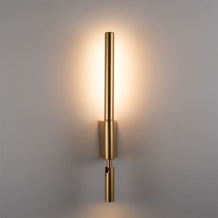 BRILAGI - LED seinäkohdevalaisin VIXON LED/3W/230V + LED/5W kultainen CRI 90