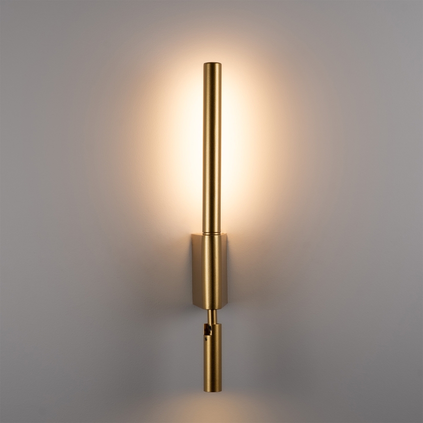 BRILAGI - LED seinäkohdevalaisin VIXON LED/3W/230V + LED/5W kultainen CRI 90
