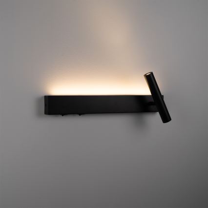 BRILAGI - LED-seinäspotti ARLIX LED/3W/230V + LED/7W musta CRI 90