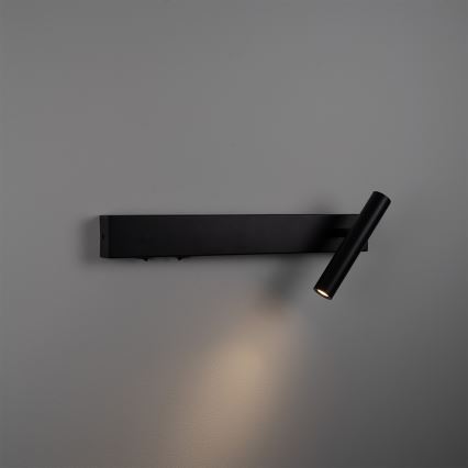BRILAGI - LED-seinäspotti ARLIX LED/3W/230V + LED/7W musta CRI 90