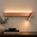 BRILAGI - LED-seinäspotti ARLIX LED/3W/230V + LED/7W pronssinvärinen CRI 90