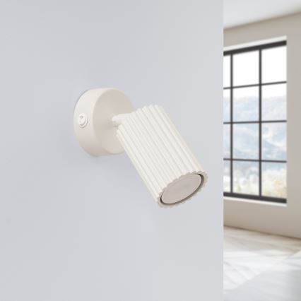 Brilagi - LED-seinäspotti CRESTO 1xGU10/10W/230V kermanvärinen