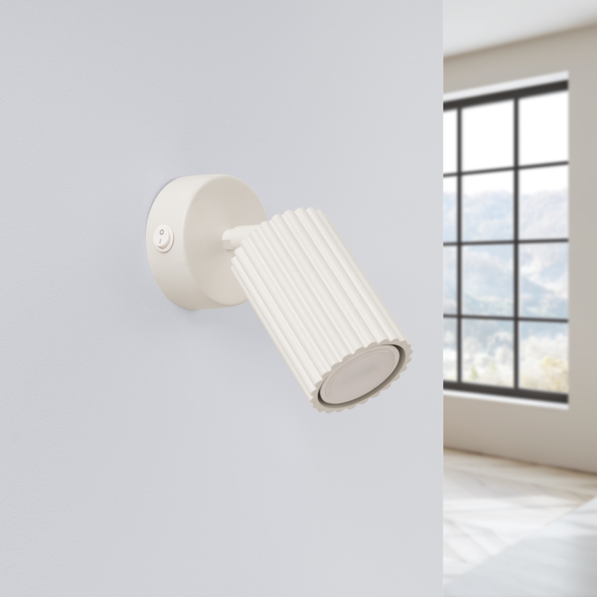 Brilagi - LED-seinäspotti CRESTO 1xGU10/10W/230V kermanvärinen