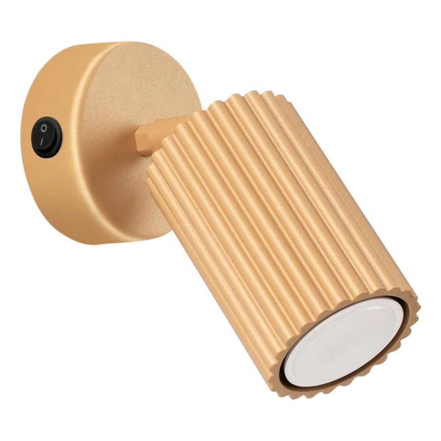 Brilagi - LED-seinäspotti CRESTO 1xGU10/10W/230V kultainen