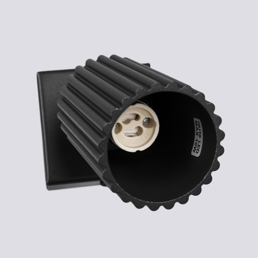 Brilagi - LED-seinäspotti CRESTO 1xGU10/10W/230V musta