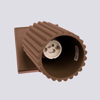 Brilagi - LED-seinäspotti CRESTO 1xGU10/10W/230V ruskea