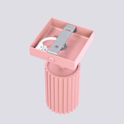 Brilagi - LED-seinäspotti CRESTO 1xGU10/10W/230V vaaleanpunainen