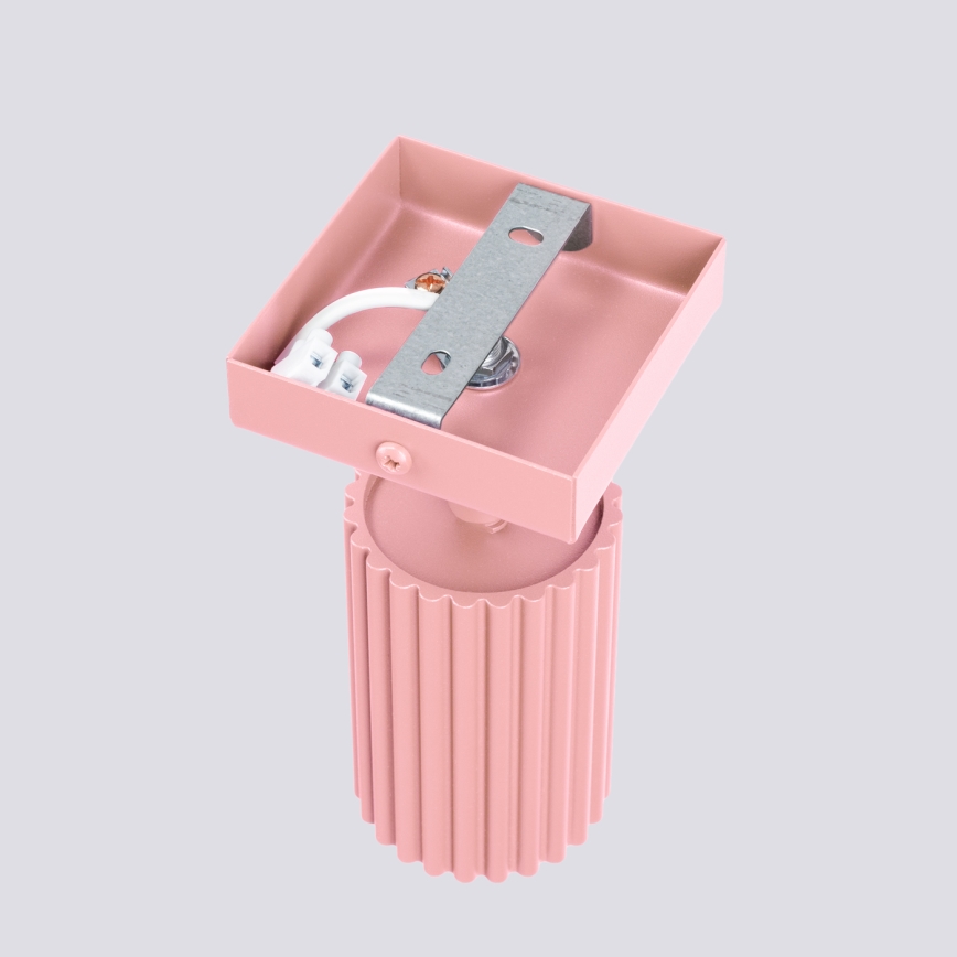 Brilagi - LED-seinäspotti CRESTO 1xGU10/10W/230V vaaleanpunainen