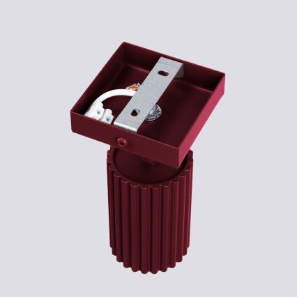 Brilagi - LED-seinäspotti CRESTO 1xGU10/10W/230V viininpunainen