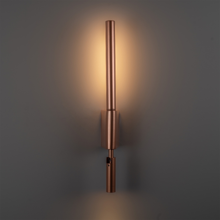 BRILAGI - VIXON LED-seinäspotti LED/3W/230V + LED/5W pronssi CRI 90