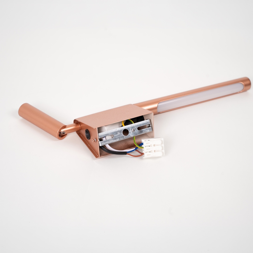 BRILAGI - VIXON LED-seinäspotti LED/3W/230V + LED/5W pronssi CRI 90