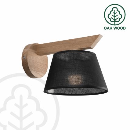 Brilagi - LED  Seinävalaisin ANTHONY 1xE14/40W/230V tammi/musta