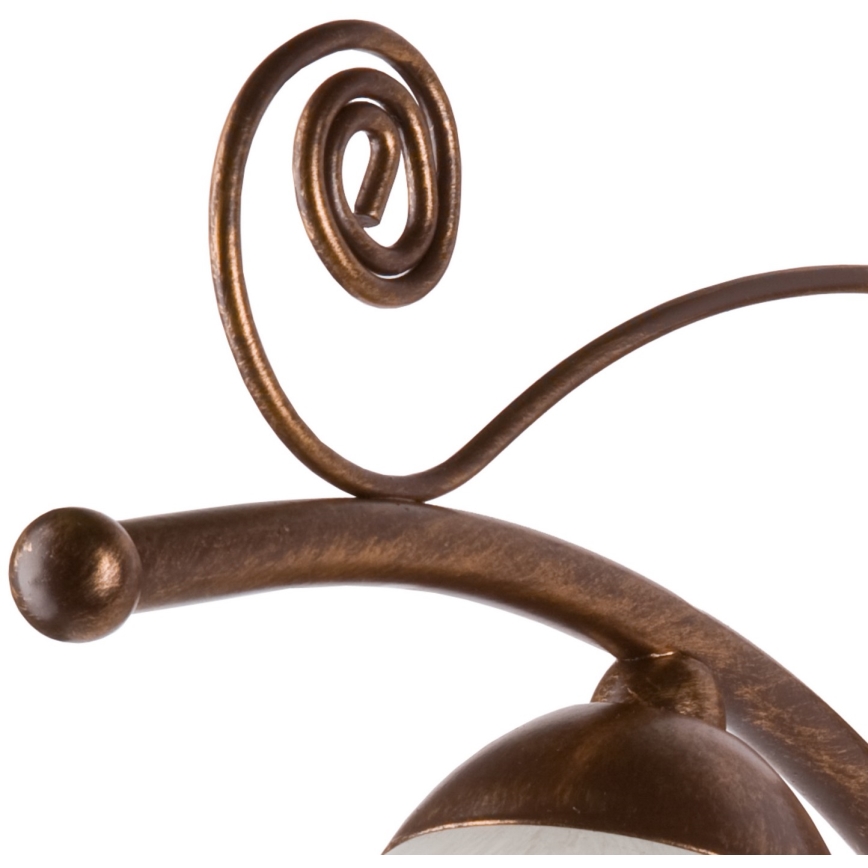 Brilagi - LED-seinävalaisin ANTICO 1xE27/60W/230V pronssi patina