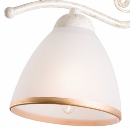 Brilagi - LED-seinävalaisin ANTICO 1xE27/60W/230V valkoinen patina