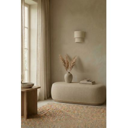Brilagi - LED-seinävalaisin BOHO ECO 1xE27/10W/230V kerma