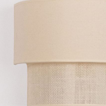 Brilagi - LED-seinävalaisin BOHO ECO 1xE27/10W/230V kerma