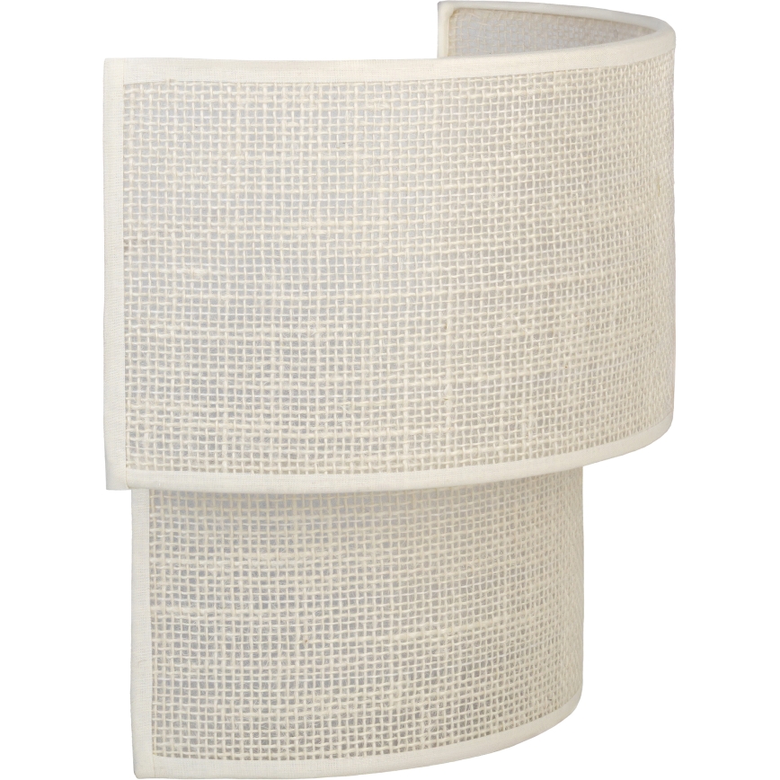 Brilagi - LED-seinävalaisin BOHO ECO 1xE27/10W/230V kermanvärinen