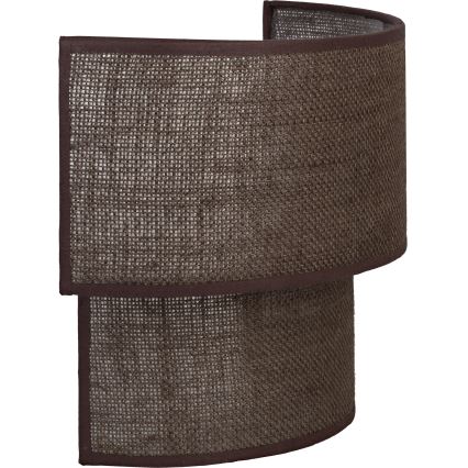 Brilagi - LED-seinävalaisin BOHO ECO 1xE27/10W/230V ruskea
