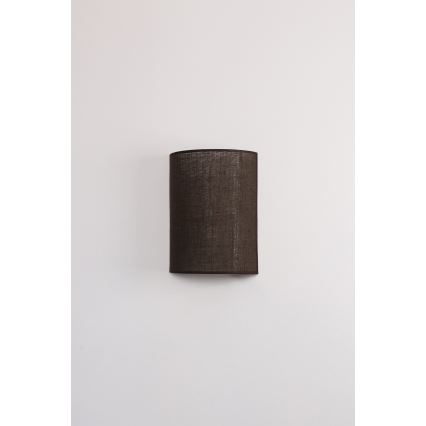Brilagi - LED-seinävalaisin BOHO STYLE 1xE27/15W/230V ruskea