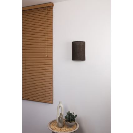 Brilagi - LED-seinävalaisin BOHO STYLE 1xE27/15W/230V ruskea