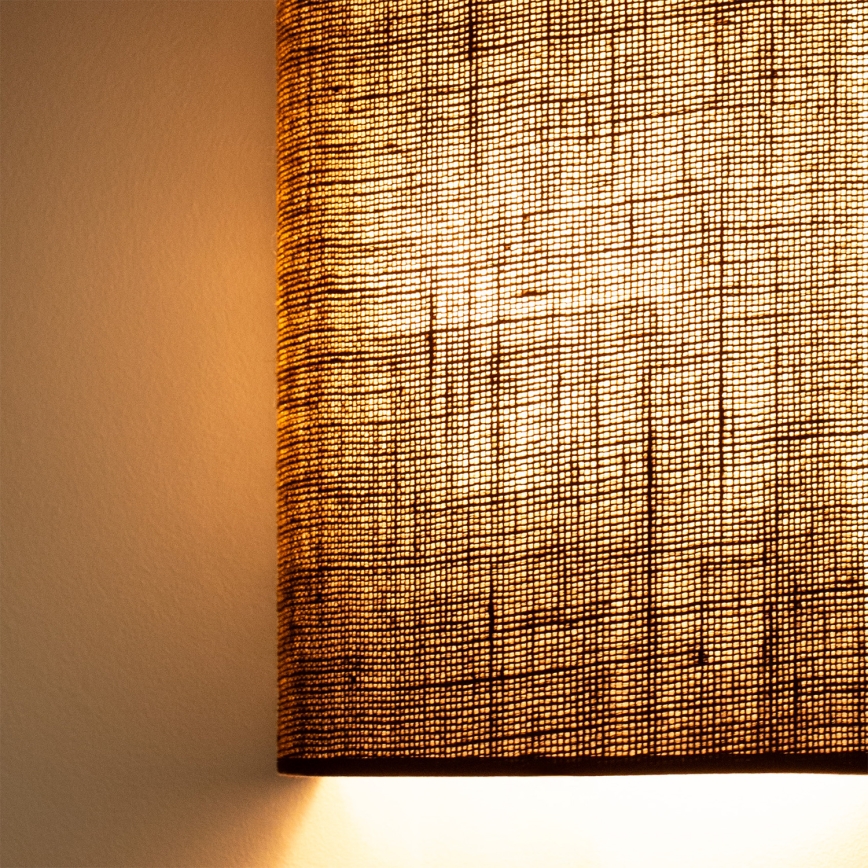 Brilagi - LED-seinävalaisin BOHO STYLE 1xE27/15W/230V ruskea