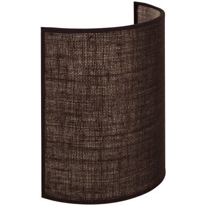 Brilagi - LED-seinävalaisin BOHO STYLE 1xE27/15W/230V ruskea