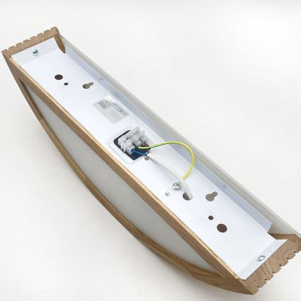 Brilagi - LED-seinävalaisin CARVALHO MODERN 1xE27/60W/230V tammi