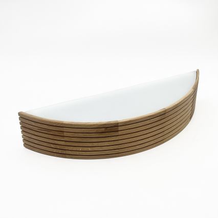 Brilagi - LED-seinävalaisin CARVALHO MODERN 1xE27/60W/230V tammi