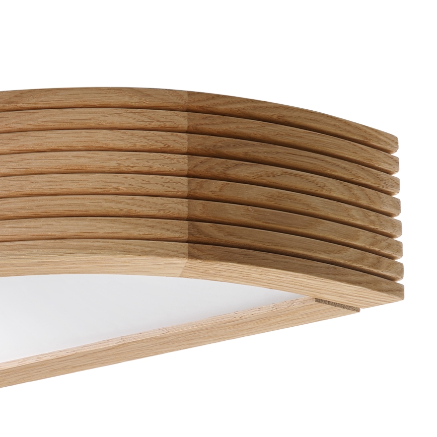 Brilagi - LED-seinävalaisin CARVALHO MODERN 1xE27/60W/230V tammi