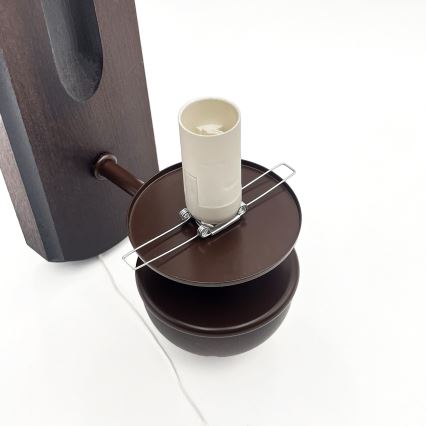 Brilagi - LED Seinävalaisin COTTAGE 1xE14/40W/230V pyökki/ruskea