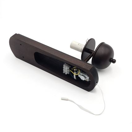 Brilagi - LED Seinävalaisin COTTAGE 1xE14/40W/230V pyökki/valkoinen