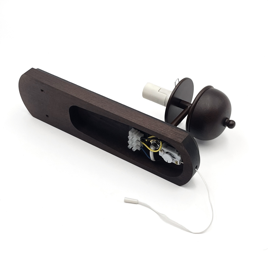 Brilagi - LED Seinävalaisin COTTAGE 1xE14/40W/230V pyökki/valkoinen