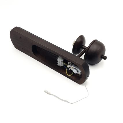 Brilagi - LED Seinävalaisin COTTAGE 1xG9/40W/230V pyökki/valkoinen