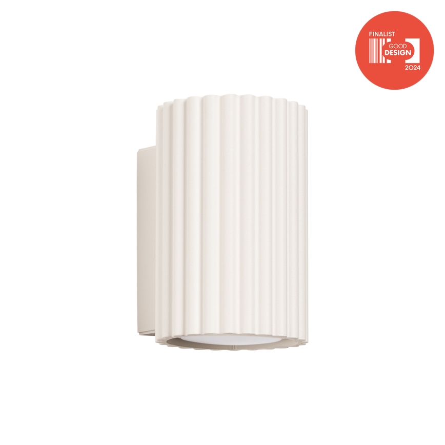 Brilagi - LED-seinävalaisin CRESTO 1xGU10/10W/230V 10 cm kermanvärinen