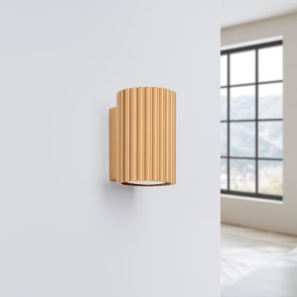 Brilagi - LED-seinävalaisin CRESTO 1xGU10/10W/230V 10 cm kultainen