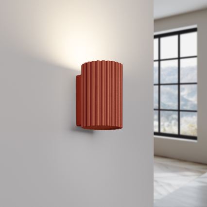BRILAGI - LED-seinävalaisin CRESTO 1xGU10/10W/230V 10 cm oranssi