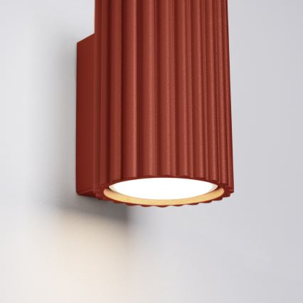BRILAGI - LED-seinävalaisin CRESTO 1xGU10/10W/230V 10 cm oranssi