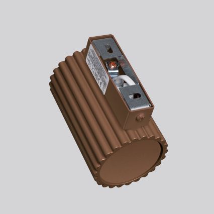 Brilagi - LED-seinävalaisin CRESTO 1xGU10/10W/230V 10 cm ruskea