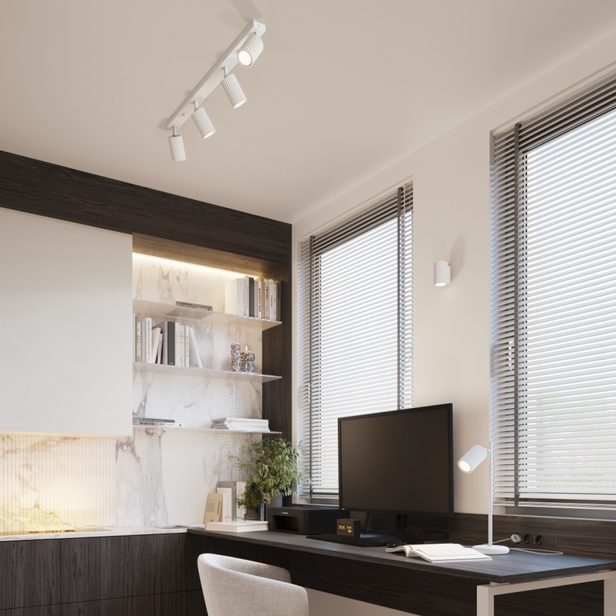 Brilagi - LED-seinävalaisin CRESTO 1xGU10/10W/230V 10 cm valkoinen