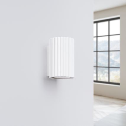 Brilagi - LED-seinävalaisin CRESTO 1xGU10/10W/230V 10 cm valkoinen