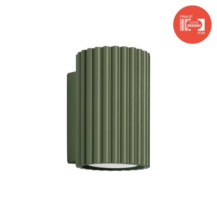 Brilagi - LED-seinävalaisin CRESTO 1xGU10/10W/230V 10 cm vihreä