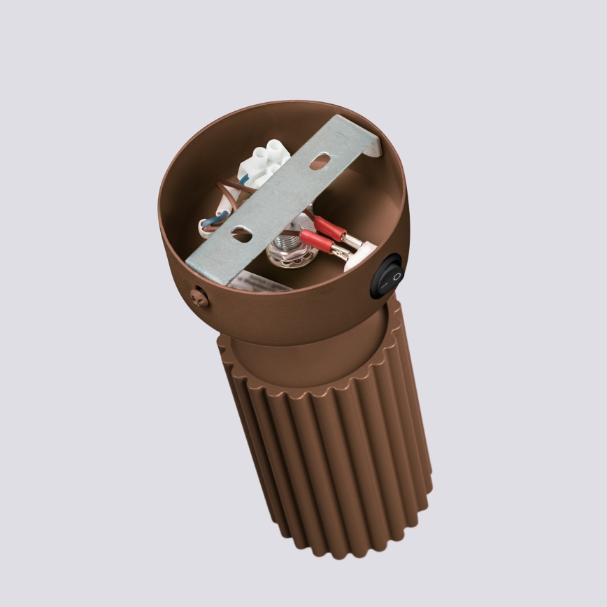 Brilagi - LED-seinävalaisin CRESTO 1xGU10/10W/230V ruskea