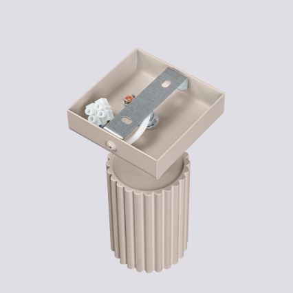 Brilagi - LED-seinävalaisin CRESTO 1xGU10/10W/230V taupe