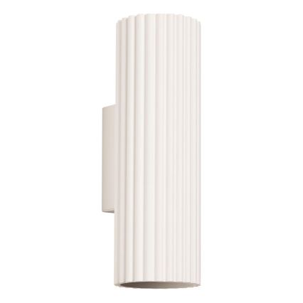 Brilagi - LED-seinävalaisin CRESTO 2xGU10/10W/230V 20 cm kermanvärinen