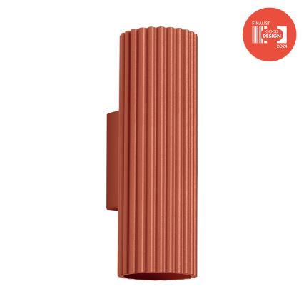 BRILAGI - LED-seinävalaisin CRESTO 2xGU10/10W/230V 20 cm oranssi