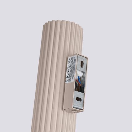 Brilagi - LED-seinävalaisin CRESTO 2xGU10/10W/230V 20 cm taupe