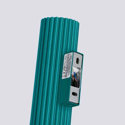 Brilagi - LED-seinävalaisin CRESTO 2xGU10/10W/230V 20 cm turkoosi